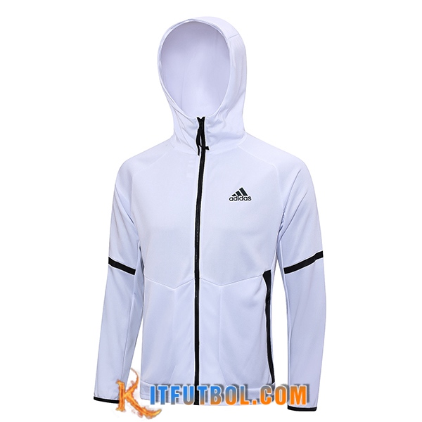 Chaqueta Con Capucha Adidas Blanco 2023/2024