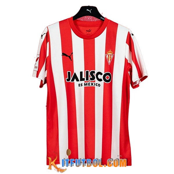 Camisetas De Futbol Sporting Gijon Primera 2023/2024