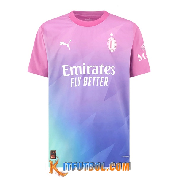 Camisetas De Futbol AC Milan Tercera 2023/2024