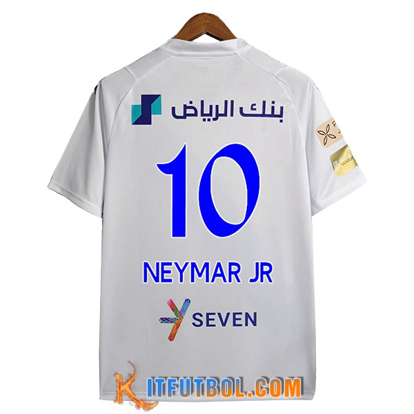 Camisetas De Futbol Al-Hilal Segunda NEYMARJR #10 2023/2024