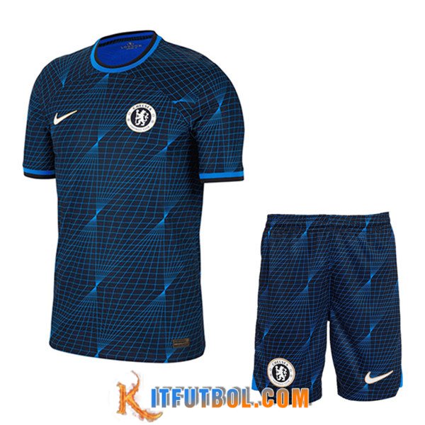 Camisetas Futbol FC Chelsea Segunda + Cortos 2023/2024