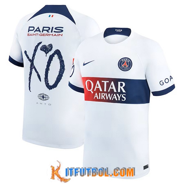 Camisetas De Futbol PSG Paris x XO Segunda 2023/2024