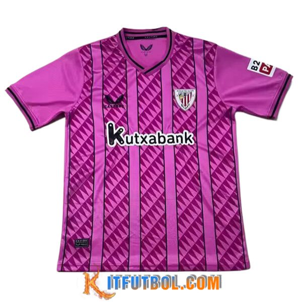Camisetas De Futbol Athletic Bilbao Portero Violeta 2023/2024