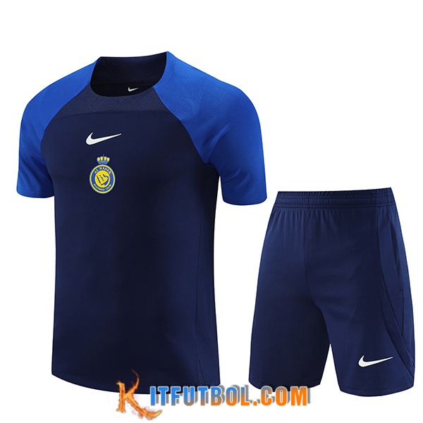 Camiseta Entrenamiento + Cortos Al-Nassr FC Azul marino 2023/2024