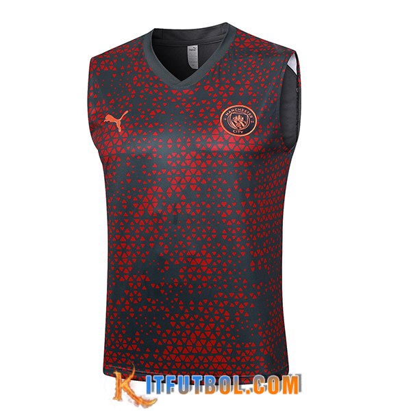 Chalecos De Futbol Manchester City Gris 2023/2024