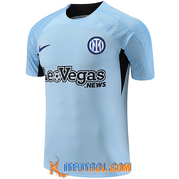 Camiseta Entrenamiento Inter Milan Azul Claro 2023/2024 -02