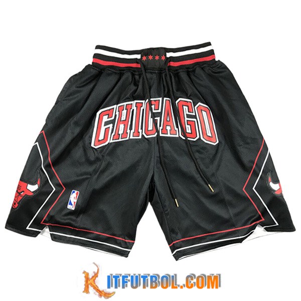 Cortos NBA Chicago Bulls 2023/24 Negro