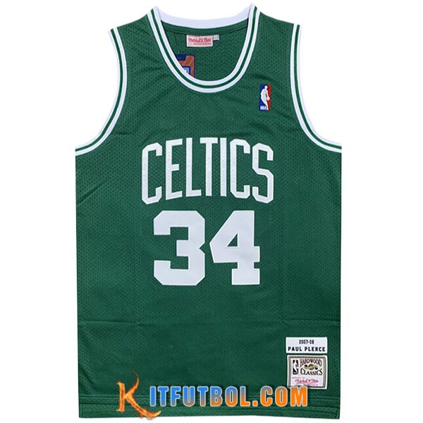 Camisetas De Futbol Boston Celtics (PIERCE #34) 2023/24 Verde