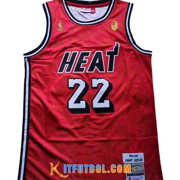 Camisetas De Futbol Miami Heat (BUTLER #22) 2023/24 Rojo -04