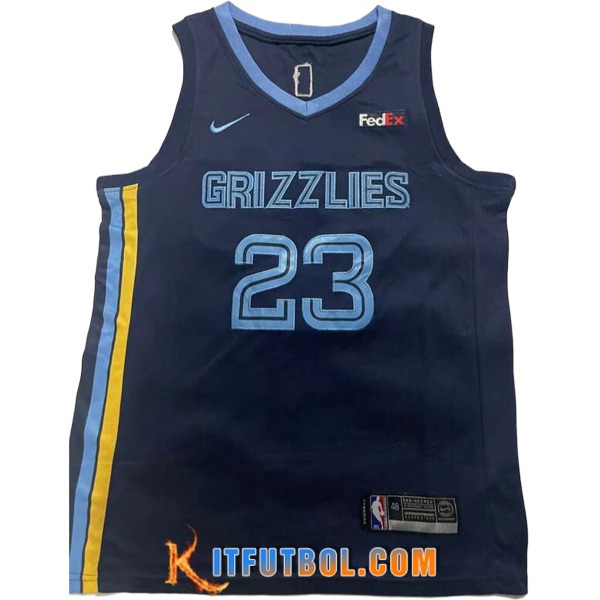 Camisetas De Futbol Memphis Grizzlies (Rosa #23) 2023/24 Negro
