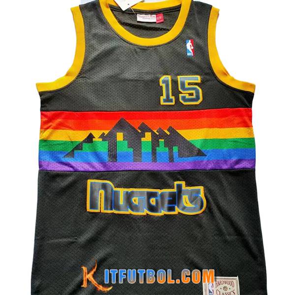 Camisetas De Futbol Denver Nuggets (JOKIC #15) 2023/24 Negro -06