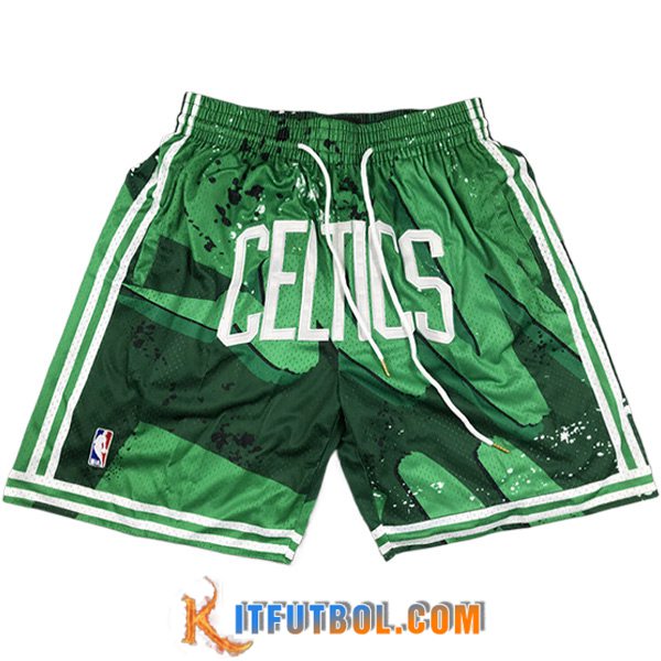 Cortos NBA Boston Celtics 2023/24 Verde -03