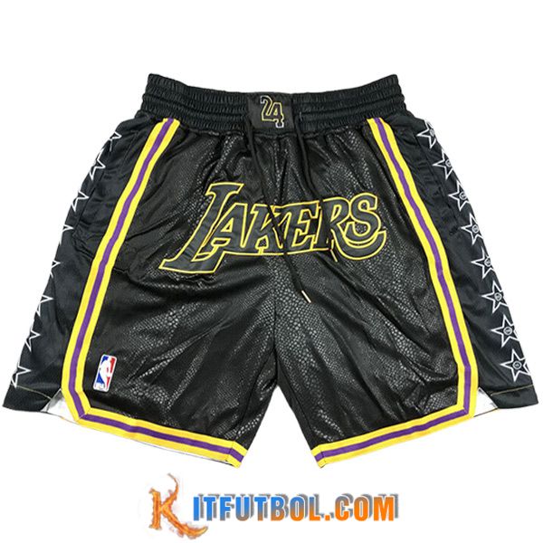 Cortos NBA Los Angeles Lakers 2023/24 Negro -02