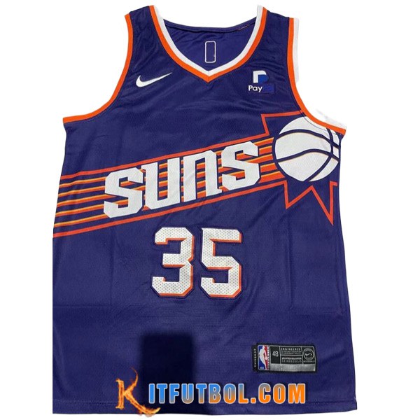 Camisetas De Futbol Phoenix Suns (DURANT #35) 2023/24 Azul