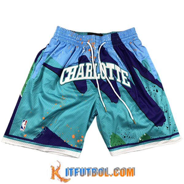 Cortos NBA Charlotte Hornets 2023/24 Azul