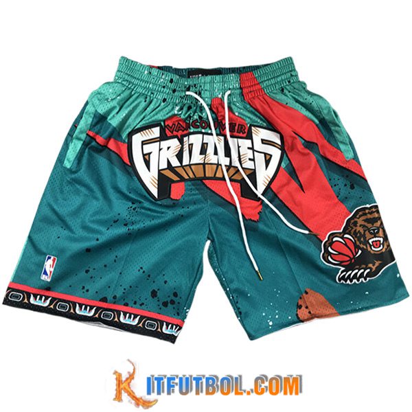 Cortos NBA Memphis Grizzlies 2023/24 Verde