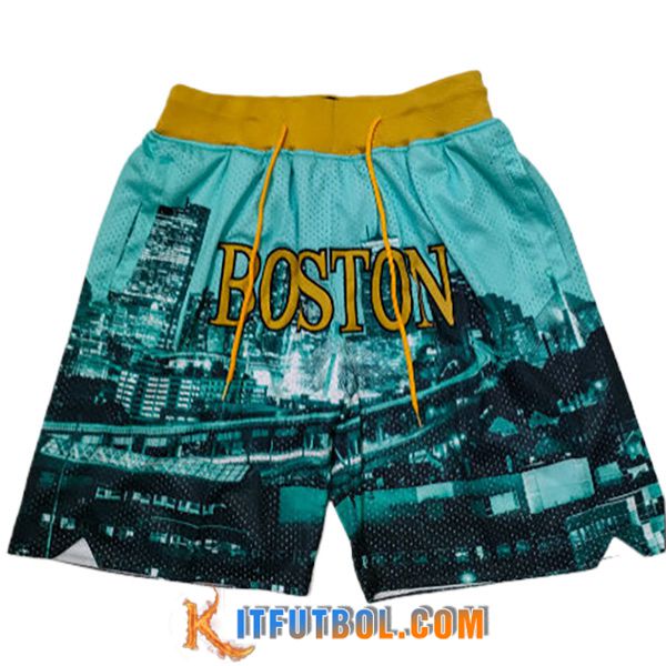 Cortos NBA Boston Celtics 2023/24 Verde -04