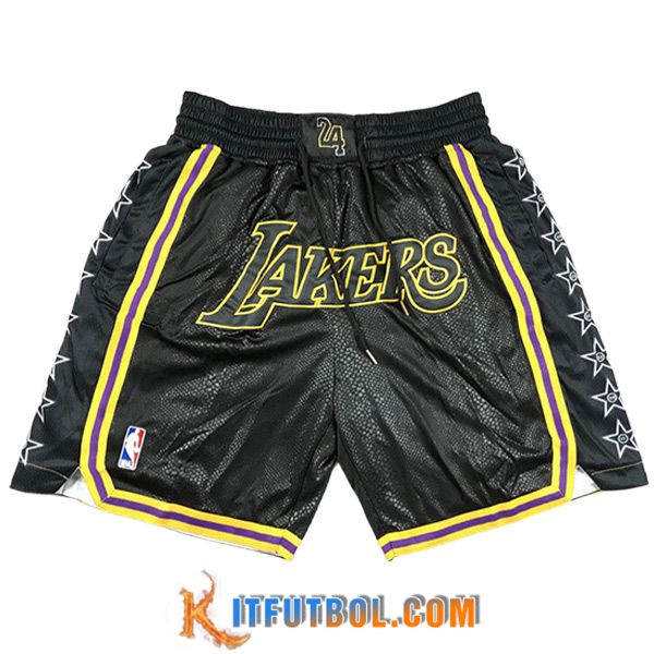 Cortos NBA Los Angeles Lakers 2023/24 Negro -03