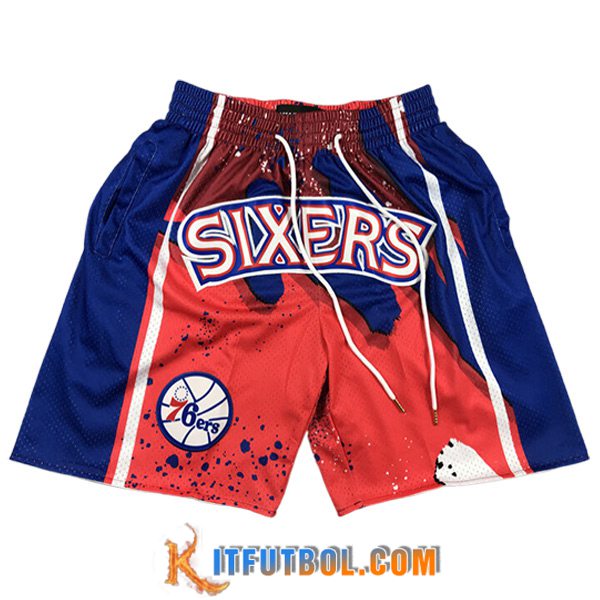 Cortos NBA Philadelphia 76ers 2023/24 Rojo/Azul