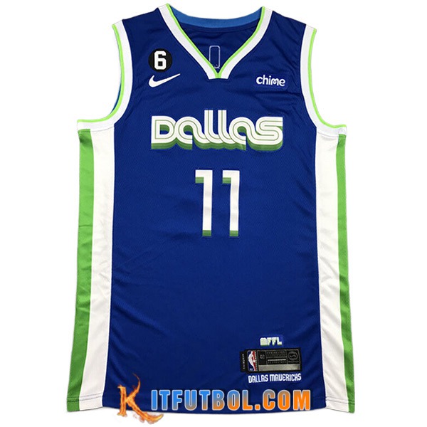 Camisetas De Futbol Dallas Mavericks (IRVING #11) 2023/24 Azul -03