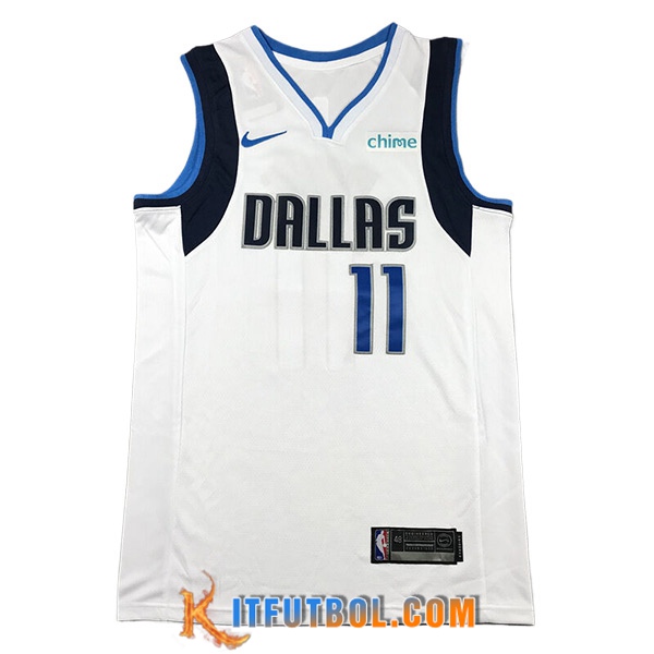 Camisetas De Futbol Dallas Mavericks (IRVING #11) 2023/24 Blanco