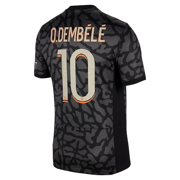 Camisetas De Futbol PSG (O.DEMBÉLÉ #10) 2023/2024 Tercera