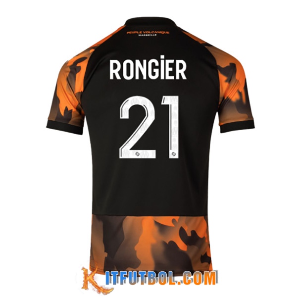Camisetas De Futbol Marsella (RONGIER #21) 2023/2024 Tercera
