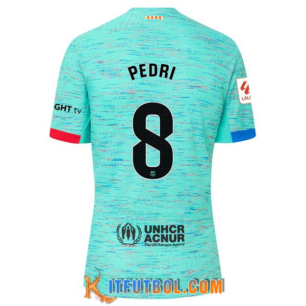 Camisetas De Futbol Barcelona (PEDRI #8) 2023/2024 Tercera