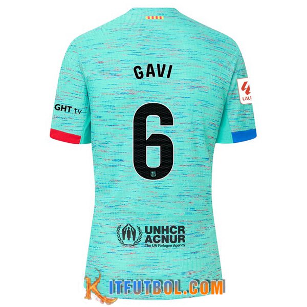 Camisetas De Futbol Barcelona (GAVI #6) 2023/2024 Tercera