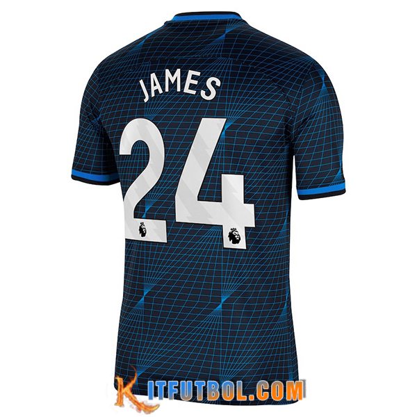 Camisetas De Futbol Chelsea (JAMES #24) 2023/2024 Segunda