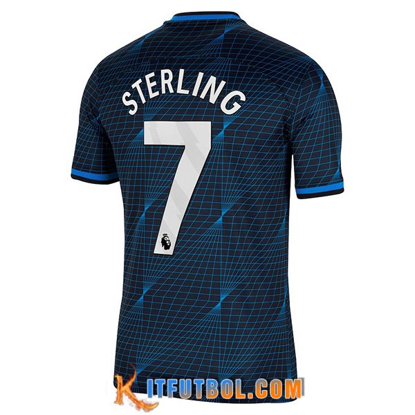 Camisetas De Futbol Chelsea (STERLING #7) 2023/2024 Segunda