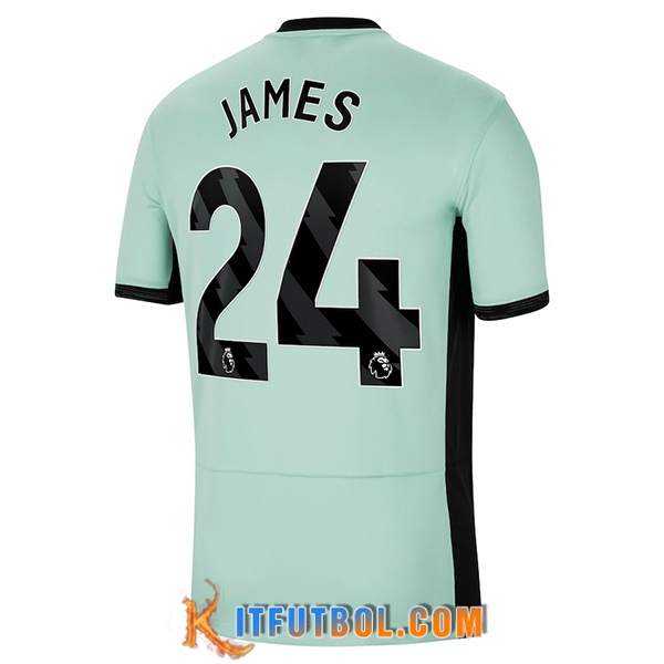 Camisetas De Futbol Chelsea (JAMES #24) 2023/2024 Tercera