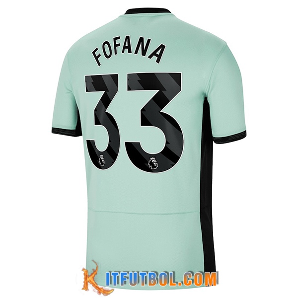 Camisetas De Futbol Chelsea (FOFANA #33) 2023/2024 Tercera