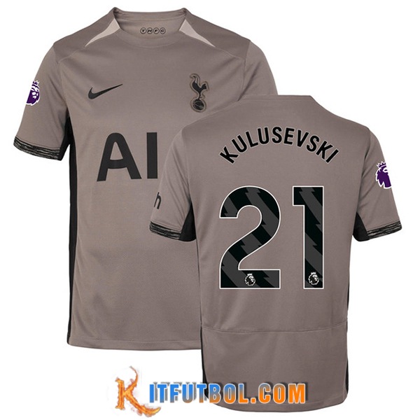 Camisetas De Futbol Tottenham Hotspur (KULUSEVSKI #21) 2023/2024 Tercera