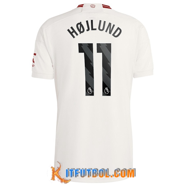 Camisetas De Futbol Manchester United (HOJLUND #11) 2023/2024 Tercera