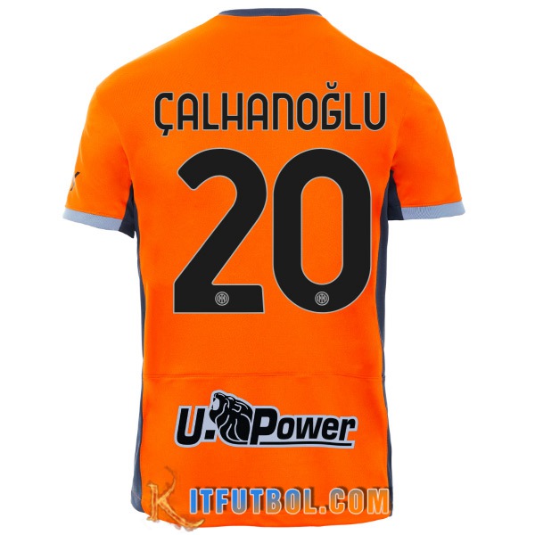 Camisetas De Futbol Inter Milan (CALHANOGLU #20) 2023/2024 Tercera