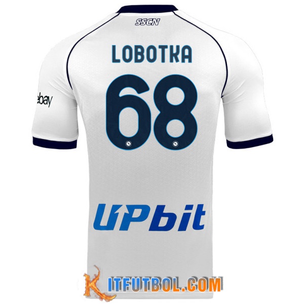 Camisetas De Futbol SSC Napoli (LOBOTKA #68) 2023/2024 Segunda