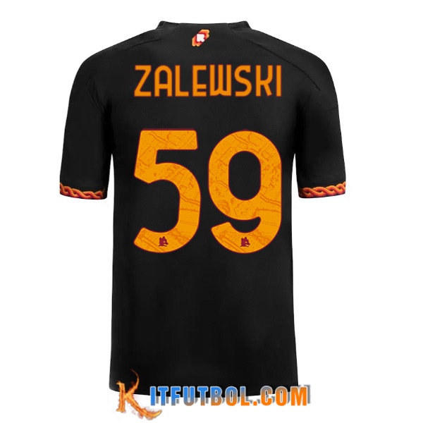 Camisetas De Futbol AS Roma (ZALEWSKI #59) 2023/2024 Tercera