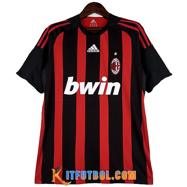 Camisetas De Futbol AC Milan Retro Primera 2008/2009