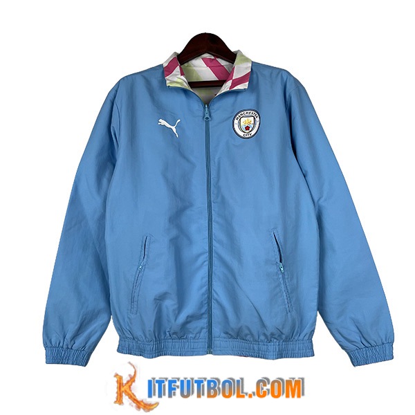 Rompevientos Manchester City Azul Claro 2023/2024 -04