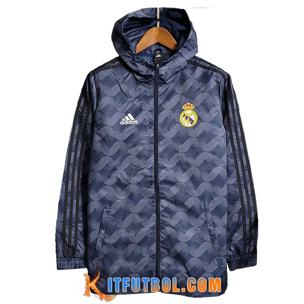 Rompevientos Real Madrid Gris 2023/2024