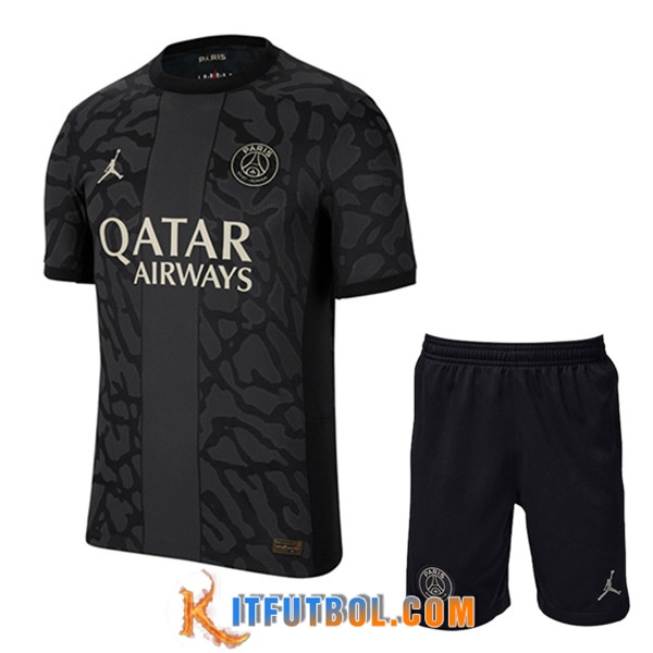 Camisetas Futbol PSG Tercera + Cortos 2023/2024