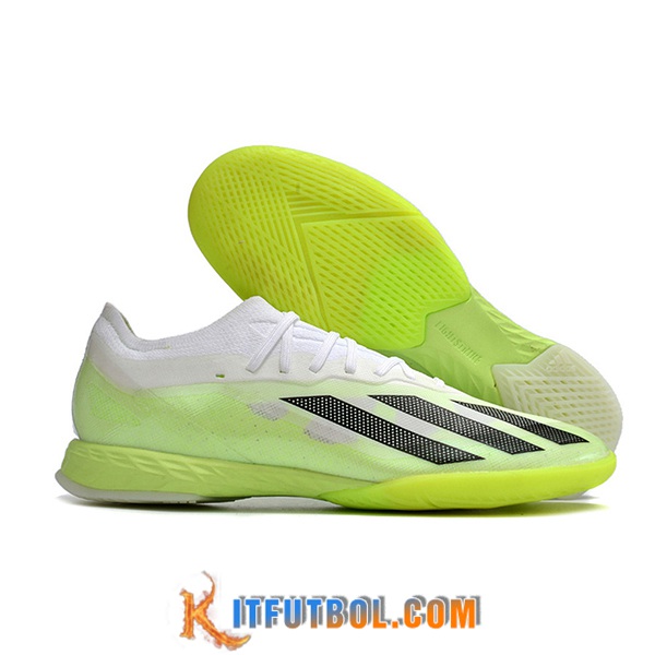 Adidas Botas De Fútbol X CRAZYFAST.1 IC BOOTS Verde