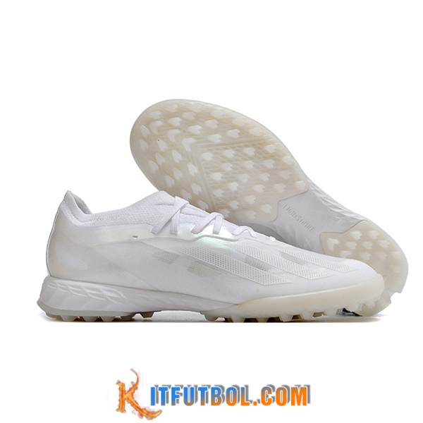 Adidas Botas De Fútbol X CRAZYFAST.1 TF BOOTS Blanco