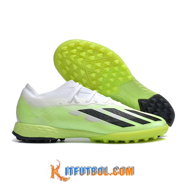Adidas Botas De Fútbol X CRAZYFAST.1 TF BOOTS Verde