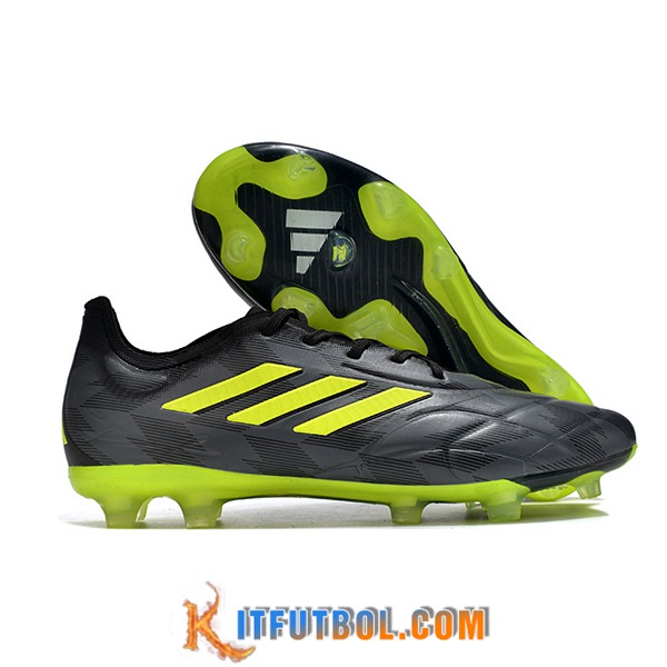 Copa Botas De Fútbol Pure.1 FG Negro/Verde