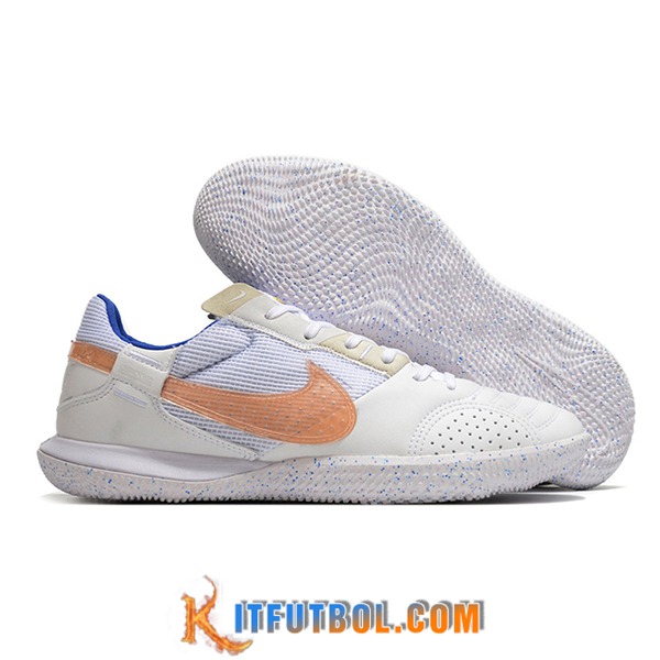 Nike Botas De Fútbol Streetgato Blanco/Naranja