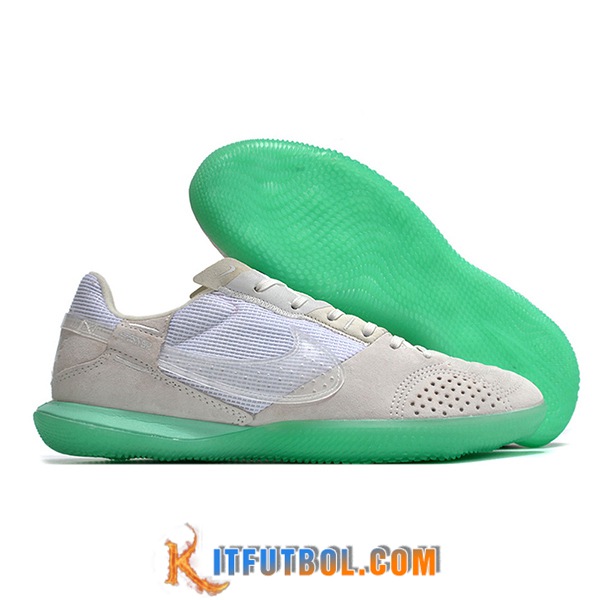 Nike Botas De Fútbol Streetgato Gris/Verde
