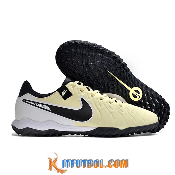 Nike Botas De Fútbol Tiempo Legend X Academy TF Negro/Amarillo