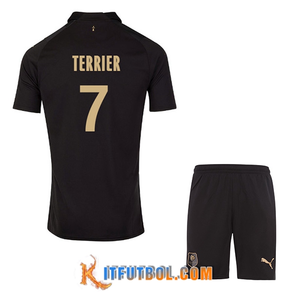 Camisetas De Futbol Stade Rennais (TERRIER #7) Ninoss 2023/2024 Tercera